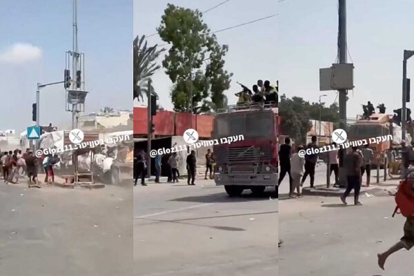 Détournement de camion d'aide-Gaza